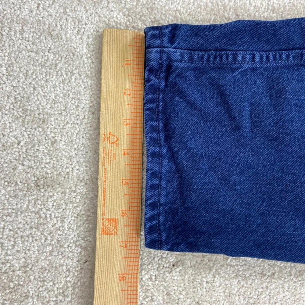 Vintage Guess Jeans Mens 34x30 Blue Georges Marciano Button Fly Made in USA